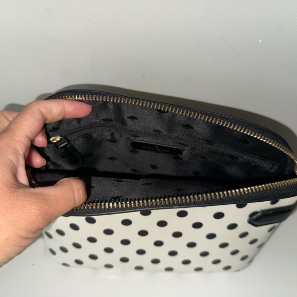 Kate Spade Black and White Polka Dot Crossbody Bag - Picture 10 of 10